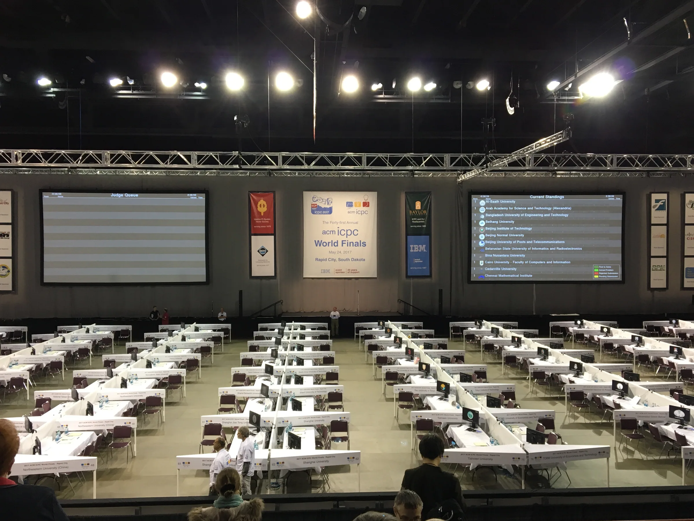 ICPC 世界总决赛2017比赛现场